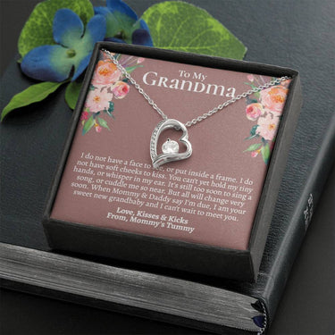 Grandma (Baby Shower) Forever Love Necklace - Love You This Much